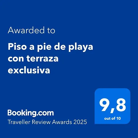 Appartamento Piso A Pie De Playa Con Terraza Exclusiva