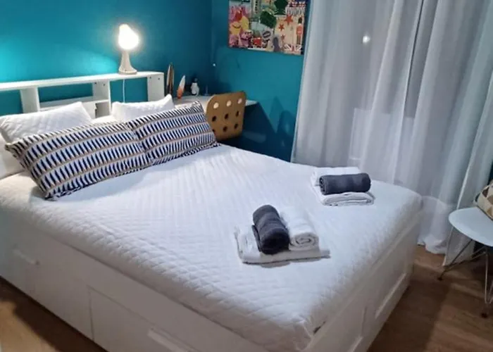 Διαμέρισμα Piso A Pie De Playa Con Terraza Exclusiva Moaña