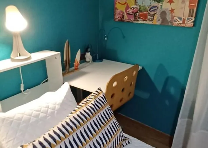 Διαμέρισμα Piso A Pie De Playa Con Terraza Exclusiva Moaña