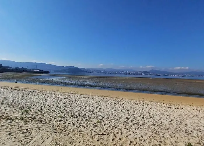Piso A Pie De Playa Con Terraza Exclusiva * Moaña