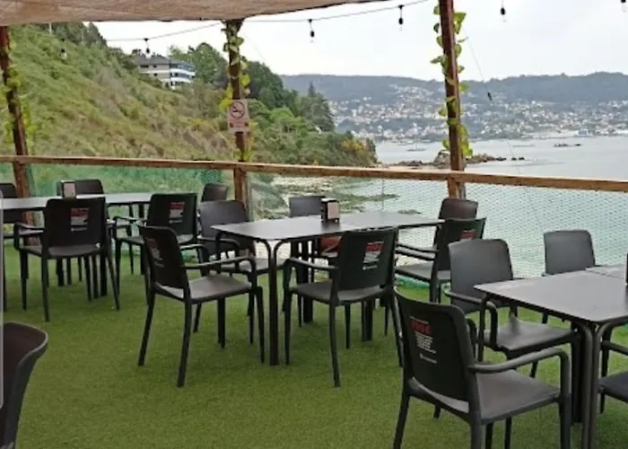 Διαμέρισμα Piso A Pie De Playa Con Terraza Exclusiva Moaña