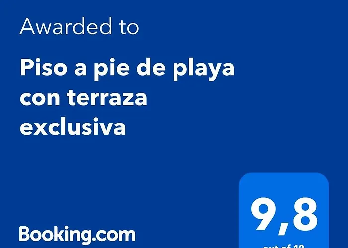 Διαμέρισμα Piso A Pie De Playa Con Terraza Exclusiva